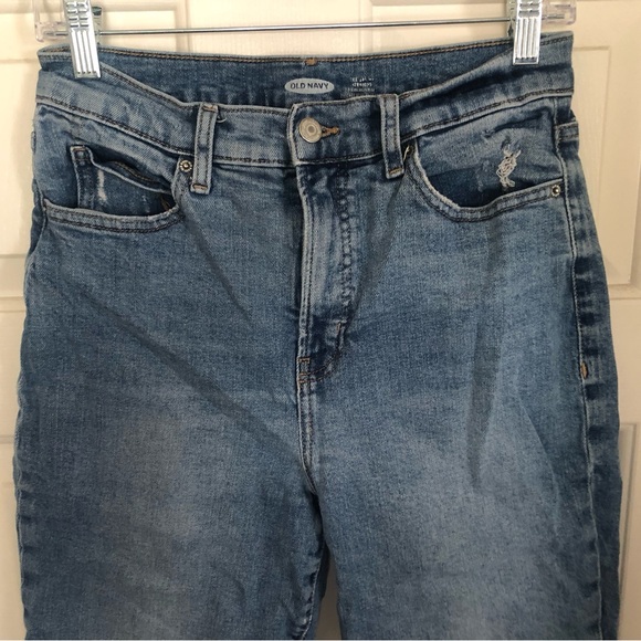 Old Navy Women’s Size 6 Ankle Jeans High Rise 90s Straight - Picture 2 of 8